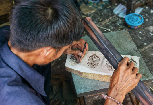 Hand Block Printed Quilts from Jaipur