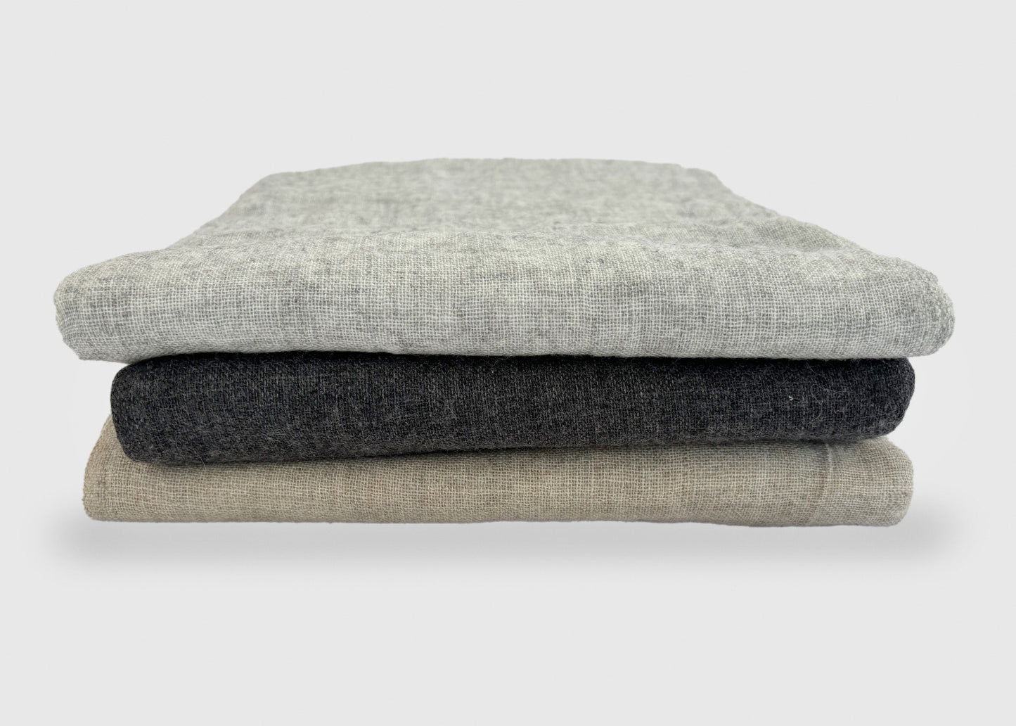 Oatmeal 100% Merino Wool Shawl