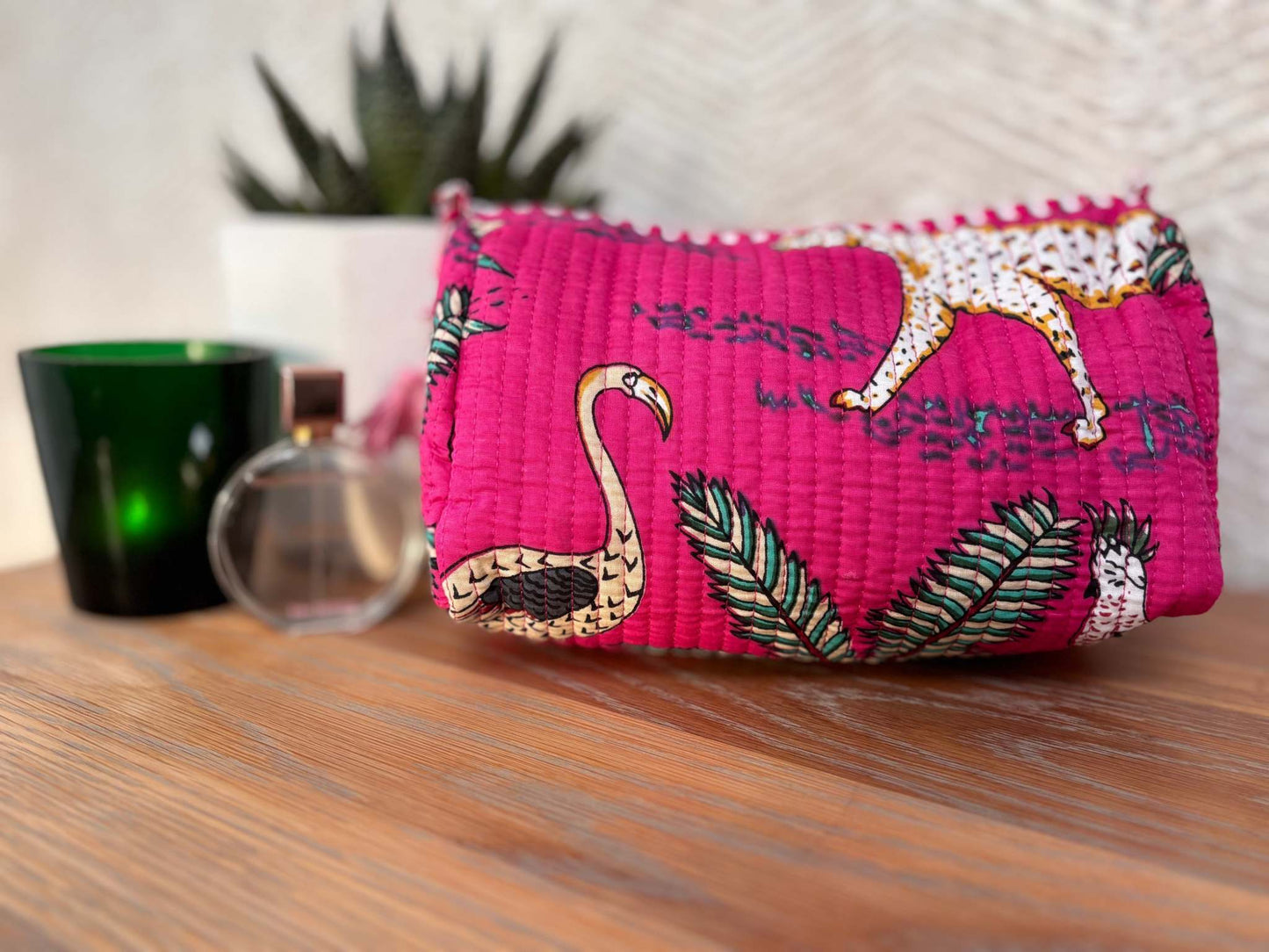 Safari Print Wash Bags