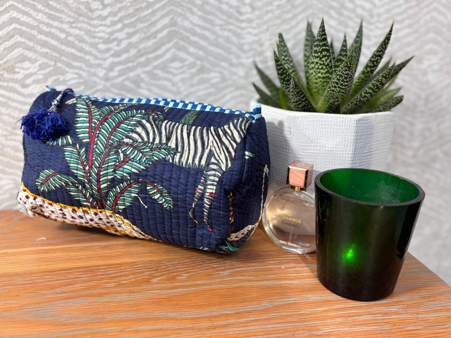 Safari Print Wash Bags
