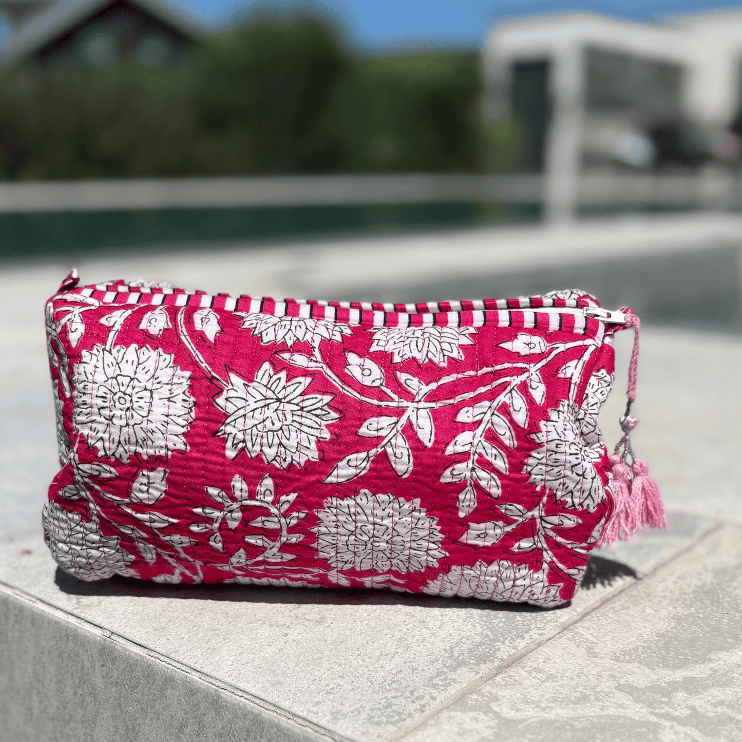 Flower Print Wash Bags