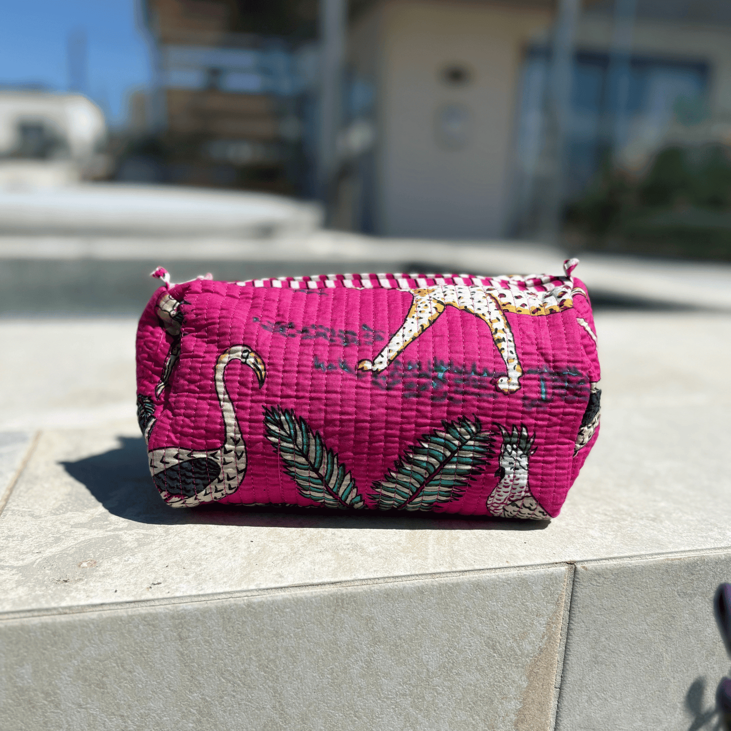 Safari Print Wash Bags
