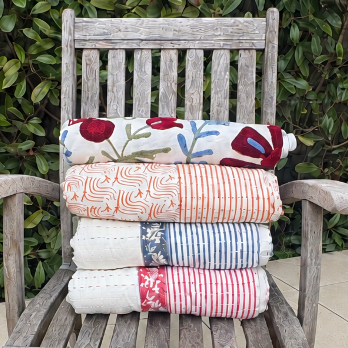 Kanthas, Suzanis and Cutwork Bedspreads
