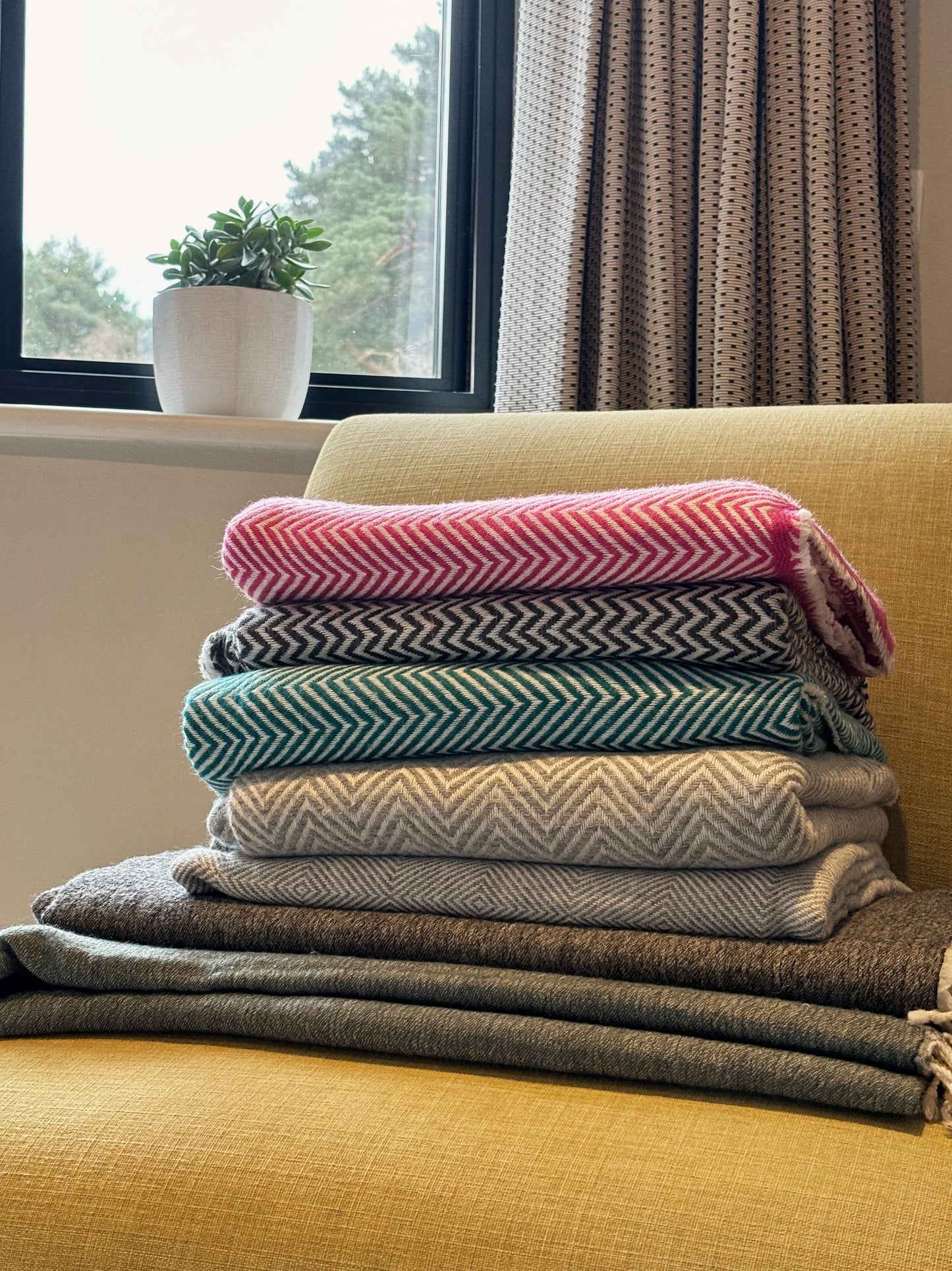 Large Merino Wool Throws