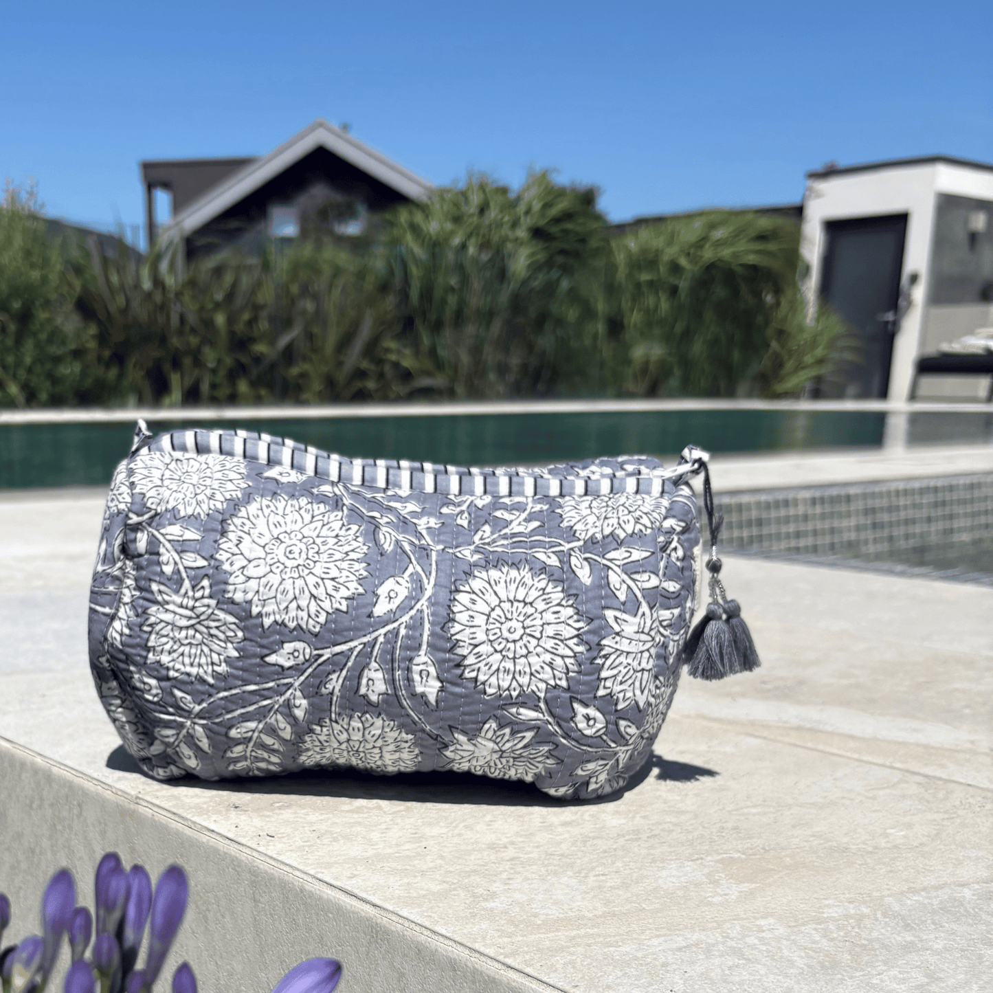 Flower Print Wash Bags